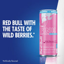 Red Bull Pink Edition Sugarfree Energy Drink, Wild Berries, 12 fl. oz., 6 x 4 Cans