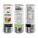 CELSIUS Sparkling Kiwi Strawberry, Functional Energy Drink 12 fl oz (Pack of 12)