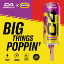 C4 Performance Energy Drink, Grape Popsicle, 16 fl oz Single Can