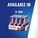 Red Bull Energy Drink, 20 fl. oz. Can, Pack of 12 Cans, 189mg Caffeine, Taurine & B Vitamins
