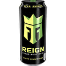 Reign Total Body Fuel White Gummy Bear Energy Drink, Zero Sugar, 12-Pack, 16 Oz Cans