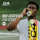 C4 Performance Energy Drink, Cherry Limeade, Zero Sugar, Carbonated, 16 fl oz Can, 12 Pack