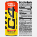 C4 Performance Energy Drink, Variety Pack Flavor, Zero Sugar, Carbonated, 12 fl oz Can, 12 Pack