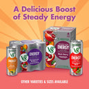 (4 pack) V8 +Energy Passionfruit Orange Guava Juice Energy Drink, 8 fl oz (24 Pack)