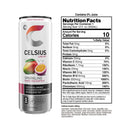 CELSIUS Essential Energy Drink 12 Fl Oz, Sparkling Mango Passionfruit (Pack of 12)