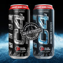 C4 Ultimate Energy Drink, Cherry Bomb Frost Flavor, Zero Sugar, Carbonated, 16oz can (12 Pack)