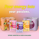 (4 pack) V8 Energy Peach Mango Energy Drink, 8 fl oz Can, 24 Pack