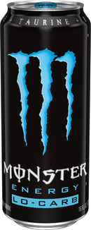 Monster Energy Zero Sugar, Green, Original, Low Calorie Energy Drink, 16 Ounce (Pack of 15), Can