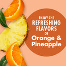 (2 pack) V8 Energy Orange Pineapple Energy Drink, 8 fl oz Can (24 Pack)
