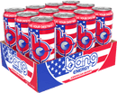 Bang Energy Drink, American Berry, 16 fl oz, 12 cans