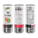 CELSIUS Sparkling Kiwi Guava, Functional Energy Drink 12 fl oz Can (Pack of 12)
