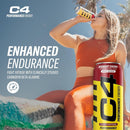 C4 Performance Energy Drink, Midnight Cherry, Zero Sugar, Carbonated, 16 fl oz Can (12 Pack)