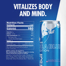 Red Bull Sea Blue Edition Energy Drink, 12 fl. oz., 6 Packs of 4 Cans, 114mg Caffeine