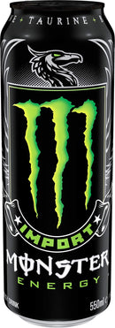 Monster Energy Zero Sugar, Green, Original, Low Calorie Energy Drink, 16 Ounce (Pack of 15), Can