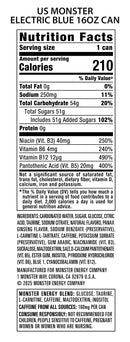 Monster Energy Zero Sugar, Green, Original, Low Calorie Energy Drink, 16 Ounce (Pack of 15), Can