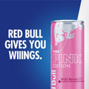 Red Bull Pink Edition Energy Drink, Wild Berries, 12 fl. oz., 6 x 4 Cans