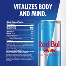 Red Bull Sugarfree Energy Drink, 8.4 fl. oz., Pack of 12 Cans, 80mg Caffeine, Taurine & B Vitamins
