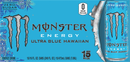 Monster Energy Ultra Blue Hawaiian 15 Pack - 16 Fl Oz