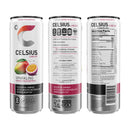 CELSIUS Essential Energy Drink 12 Fl Oz, Sparkling Mango Passionfruit (Pack of 12)