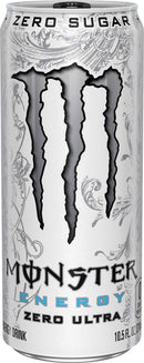 Monster Energy Zero Ultra, Sugar Free Energy Drink, 16 Ounce