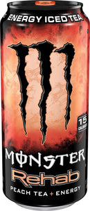 Monster Rehab Tea + Lemonade + Energy, Energy Drink 15.5 Ounce