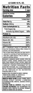 Monster Rehab Tea + Lemonade + Energy, Energy Drink 15.5 Ounce