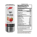 CELSIUS Sparkling Strawberry Guava, Functional Energy Drink 12 fl oz Can (Pack of 12)