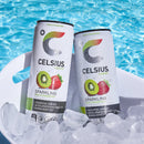 CELSIUS Sparkling Kiwi Strawberry, Functional Energy Drink 12 fl oz (Pack of 12)