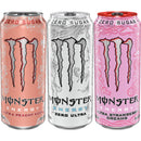 Monster Energy Ultra Variety Pack Peachy Keen, Zero Ultra, Strawberry Dreams Sugar Free Energy Drink 12pk 16oz Can