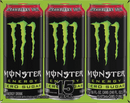 Monster Energy Zero Sugar, Strawberry Shot, Energy Drink, 15 Pack - 16 Fl Oz