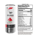 CELSIUS Sparkling Watermelon, Functional Energy Drink 12 fl oz Can (Pack of 12)