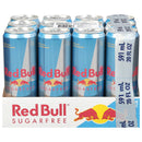 Red Bull Sugarfree Energy Drink, 20 fl. oz., Pack of 12 Cans, 189mg Caffeine, Taurine & B Vitamins