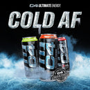 C4 Ultimate Energy Drink, Cherry Bomb Frost Flavor, Zero Sugar, Carbonated, 16oz can (12 Pack)
