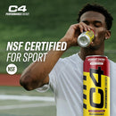 C4 Performance Energy Drink, Midnight Cherry, Zero Sugar, Carbonated, 16 fl oz Can (12 Pack)