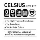 CELSIUS Sparkling Retro Vibe, Functional Energy Drink 12 fl oz (Pack of 12)