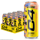 C4 Performance Energy Drink, Cherry Limeade, Zero Sugar, Carbonated, 16 fl oz Can, 12 Pack
