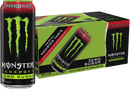 Monster Energy Zero Sugar, Strawberry Shot, Energy Drink, 15 Pack - 16 Fl Oz