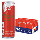 Red Bull Red Edition Watermelon Energy Drink, 12 fl. oz., 6 Packs of 4 Cans, 114mg Caffeine