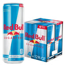 Red Bull Sugarfree Energy Drink, 12 fl. oz., 6 Packs of 4 Cans, 114mg Caffeine