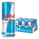 Red Bull Sugarfree Energy Drink, 8.4 fl. oz., 6 Packs of 4 Cans, 80mg Caffeine