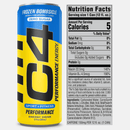 C4 Performance Energy Drink, Variety Pack Flavor, Zero Sugar, Carbonated, 12 fl oz Can, 12 Pack