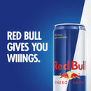 Red Bull Energy Drink, 20 fl. oz. Can, Pack of 12 Cans, 189mg Caffeine, Taurine & B Vitamins