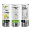CELSIUS Sparkling Lemon Lime, Functional Energy Drink 12 fl oz Can (Pack of 12)