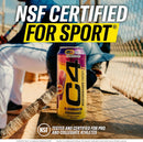 C4 Performance Energy Drink, Hawaiian Pineapple Popsicle Flavor, Zero Sugar, Carbonated, 16 oz can (12 Pack)