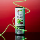 CELSIUS Sparkling Green Apple Cherry, Functional Energy Drink 12 fl oz Can (Pack of 12)