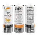 CELSIUS Sparkling Orange, Functional Energy Drink 12 fl oz Can (Pack of 12)