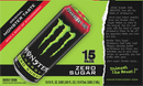 Monster Energy Zero Sugar, Strawberry Shot, Energy Drink, 15 Pack - 16 Fl Oz