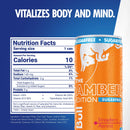 Red Bull Amber Edition Sugarfree Energy Drink, Strawberry Apricot, 8.4 fl. oz., 6 x 4 Cans (Pack of 24)