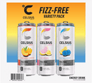 CELSIUS Fizz Free Variety Pack, Functional Energy Drink 12 fl oz (Pack of 12)
